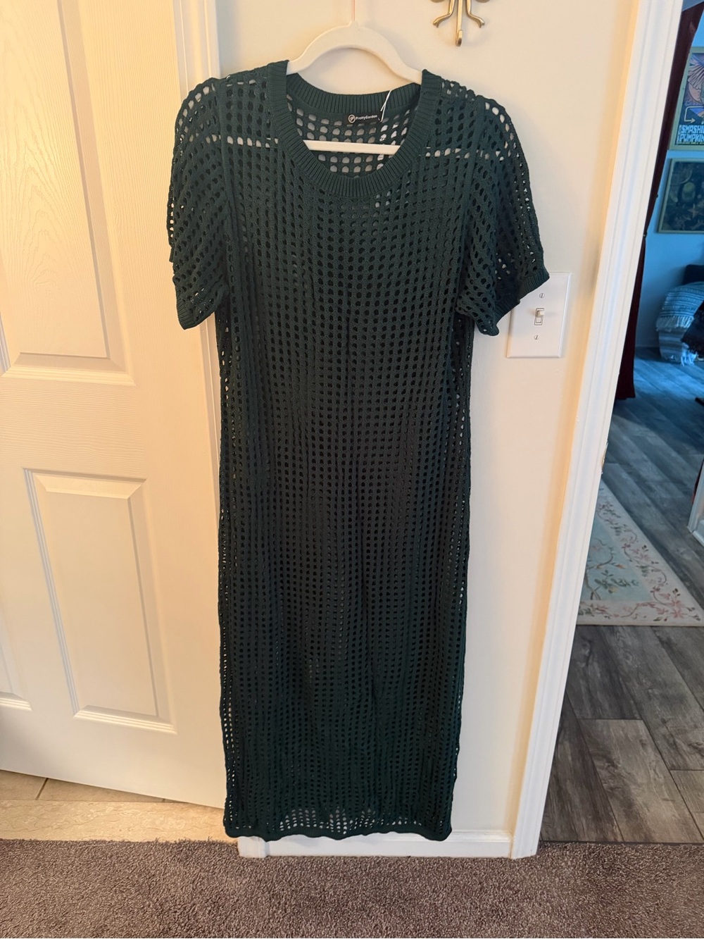 Prettygarden crochet maxi dress